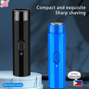 DYHF 【Local Delivery】Mini Electric Shaver For Men Portable Hair Removal Machine USB Charging Mens Shavers Face Hair Shaver Painless Hair Removal Underarm Waterproof