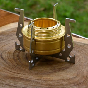Aluminum Alloy Alcohol Stoves Portable Picnic BBQ Furnace Windproof Alcohol Stoves for Outdoor Camping Hiking Backpacking ﻿