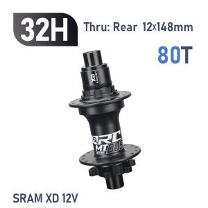 Arc | ARC 80T Ratchet MTB Hub 6 Sealed Bearings 15x110 12x148 10x141 Bike Bicycle Hub Aluminum Alloy For HG MS XD 8 9 10 11 12 Speed