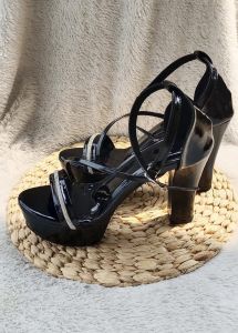 sandal hills double hak tinggi 10cm kode 025