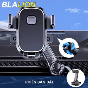 BLALION Giá Đỡ Điện Thoại Ô Tô Xoay 360 Độ Trọng Lực GPS Hỗ Trợ Chống Rung Lỗ Thông Khí Cho iPhone Pro Xiaomi Samsung - Giá Đỡ Ô Tô Đa Năng Màu Đen