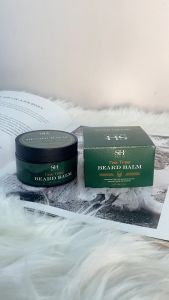 SEVICh Tea Tree Soothing Beard Care Trio: Oil Balm & Wash Set for Normal/Oily Skin