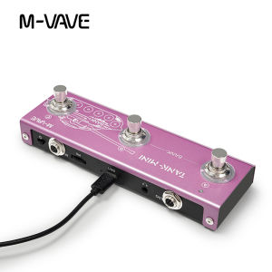 M-VAVE | M-VAVE TANK MINI Effect Pedal Foot Controller Low Latency Wireless Control