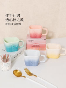 Cốc Gốm Sứ Yachengde Neon Color Cho Trẻ Em Và Người Lớn Dùng Tại Văn Phòng Cốc Cà Phê Cặp Đôi Cốc Nước Làm Việc Cốc Thủy Tinh