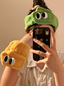 XINDONGXINGQIU | Cute Cartoon Soft Facial Cleansing Headband