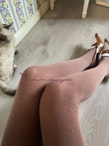 Comfortable Korean Style Flat Patterned Base Layer Tights with Crotch Addition Early Spring New Arrival Womens Cotton Leggings