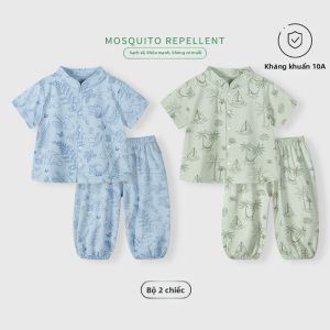 TONGLIANCHUXIN | Bộ Cotton Tay Ngắn Tách Biệt