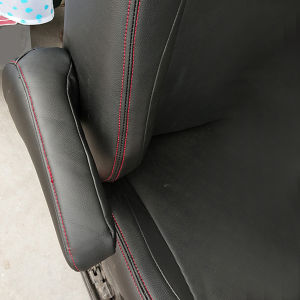 Seat Armrest leather Cover For Ford ecosport 2013 2014 2015 2016 2017 handle rest Car Interior Decor Soft Leather cover