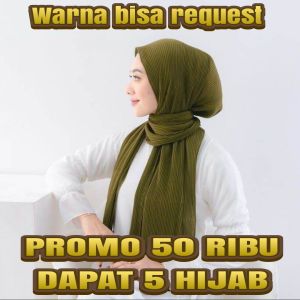 PAKET HEMAT 5 PCS HIJAB