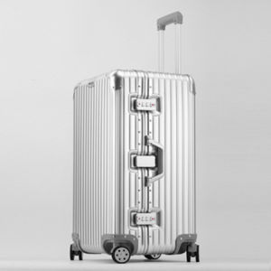 Aluminum Magnesium Alloy Large Capacity Travel Luggage 32 Inch