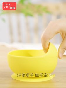 Ready Stock 3Pcs Set Baby Bib BPA Free Baby Silicone Food Grade Feeding Suction Bowl Silicone Bibs Spoon for Kids