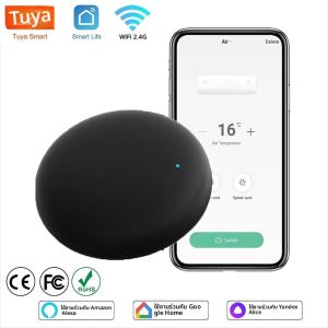 รีโมทคอนโทรลอัจฉริยะ Tuya WiFi IR สำหรับเครื่องปรับอากาศ ใช้งานร่วมกับ Alexa ควบคุมผ่านแอป Google Home และ Alexa Smart Life