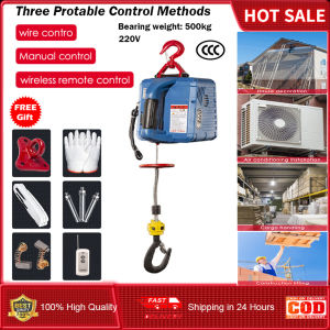 Three Control Methods Electric Sling Remote Control Working 220V 500KG 7.6M Electric Sling 1100lb Safe