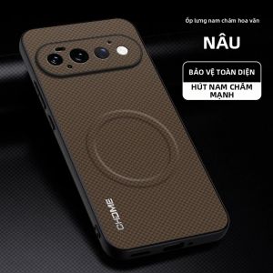 Ốp Điện Thoại Từ Tính Dành Cho Xe Hơi Sang Trọng Cho Google Pixel 11 Pro XL 5G Ốp Lưng Silicon Chống Sốc Chống Vân Tay Chống Bụi Chống Trượt