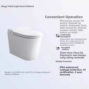 Kohler | Heated Seat Automatic Lid Smart Toilet