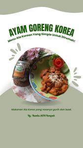 Bumbu Ayam Goreng Korea HALAL  Bumbu Ayam Goreng Anti Ribet  Bumbu Ayam Goreng Korea NON MSG