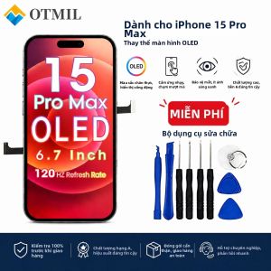 Màn Hình LCD OLED Cao Cấp Cho iPhone 15 Pro Max Với Chức Năng Cảm Ứng 3D Touch Thay Thế Màn Hình Cảm Ứng Tương Thích Với A2849 A3105 A3106 A3108