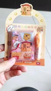 MINI MEMO AIR PULPEN CAPYBARA | MEMO MINI | CAPYBARA | BUKU MINI CAPYBARA | BUKU CATATAN CAPYBARA