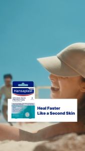 HANSAPLAST Plester Second Skin Regular Isi 6 Plester Hidrokoloid - Menyembuhkan Luka Lebih Cepat