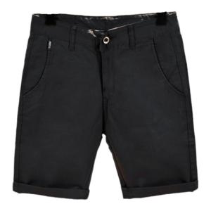 Mens Casual Cotton Shorts Pure White Beach Pants Black Straight Leg Medium Waist Loose plus Size Five-Quarter Summer Thin