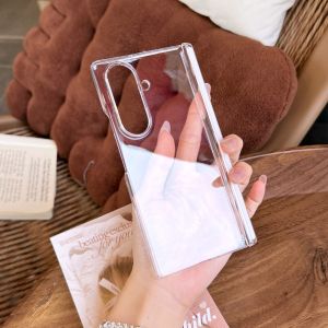 VYOPBC | Transparent Hinge For Samsung Galaxy Z Fold 8 Ultra Z Fold 7 6 5 4 5G Magsafe Magnetic Case Shockproof Ultra Slim No Front Cover
