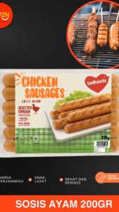 froZN belfoods Sosis Ayam 200gram murah