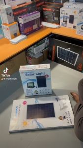 Đèn năng lượng mặt trời JD 8200L CHỐNG NƯỚC NGOÀI TRỜI