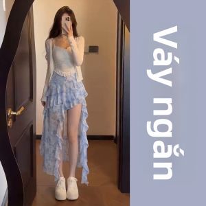 NIUVIES | Đầm Dài Không Đều Mới Elegance Đầu Thu Hè 2026