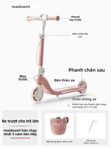 maiduomi | Xe Scooter Cho Bé Có 2 Phanh