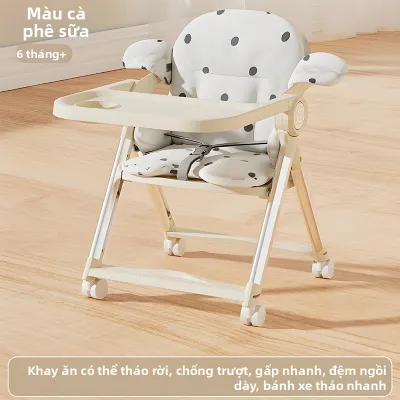 YiHeChuYao | Ghế Cho Bé Ăn Dặm Gấp Gọn