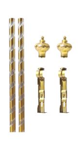 FULL SET BATANG GORDEN LENGKAP TIHANG BESI GORDENG