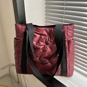 New Fashion Handbags Women Soft Quilted Space Cotton Shoulder Bag Ladies Luxury Crossbody Bags Bolso Mujer Couple Bag Tote Bags