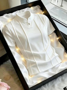 OUMULONG | Summer Henri Neck Deconstructed T-Shirt