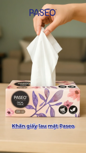 [DEAL SỐC BLACKFRIDAY] Lốc 4 Gói Khăn Giấy Rút Paseo Cao Cấp Dai Mềm Mịn (250 Tờ 2 Lớp) - Không Viêm Và Kích Ứng