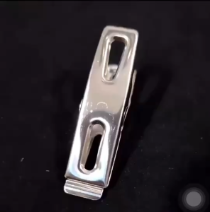 กิ๊ฟหนีบผ้าสแตนเลส ไม่เป็นสนิม แพ็ค 20 ตัว ราคา 250 เป็น H212 ใช้สำหรับหนีบผ้า