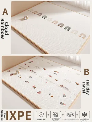 PINGAO | Non-Toxic Safe Thick Baby Crawl Mat