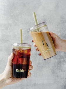 KUDDO | Transparent Tritan High Aesthetics Summer Drink Tumbler