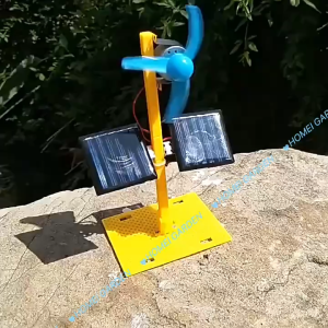 Mô Hình Quạt Năng Lượng Mặt Trời Dành Cho Trẻ Em Tự Làm Đồ Chơi Khoa Học Công Nghệ Stem Steam - HM0320