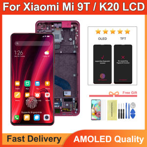 6.39" OLED LCD Replacement Screen Display Touch Digitizer Frame Kit for XiaoMi Mi 9T Redmi K20 pro K20 Mi 9t pro Repair Part