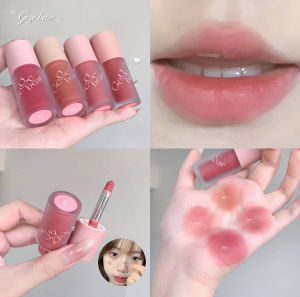 Dorisna Lip & Cheek Multi-Purpose Makeup Stick Velvet Matte Lipstick Bean Paste Pink Low Saturation Lip Mud Beauty Waterproof Lasting Blusher Cosmetics