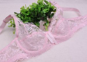 Áo Ngực Ren Đỏ Cỡ Lớn Gợi Cảm Siêu Mỏng Không Có Mút Áo Ngực Nữ Mùa Hè Không Có Núm Vú Áo Ngực Ren Siêu Mỏng Cỡ Lớn