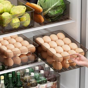 CORJANE | Transparent Drawer-type Storage Box for Snacks and Items
