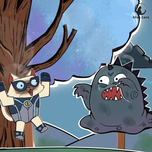 BLUE TREE Olive care obat flu kucing mengatasi sakit flu dan pilek berat