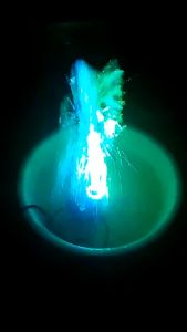 DIYMO(Same day delivery) 3W/5W/16W Powerful Submersible Water Pump with LED Light Adjustable Water Flow for Fountains Ponds Aquarium Fish Tank Statuary with EU Plug