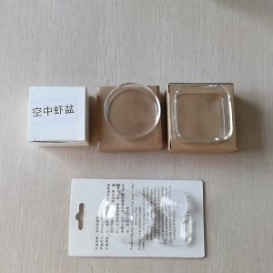 Chén thủy tinh cho tép ăn hạn chế thức ăn dư thừa bể cá tép thủy sinh store