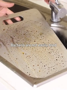 【Daily Suki Store】Double-Sided 304 Stainless Steel Cutting Board - Extra Thick Antibacterial Kitchen Board for Meat Fruits & Dough | Anti-Slip & Anti-Mildew (Food-Grade Safe)"