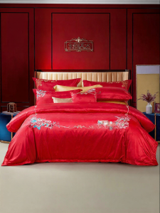 FUANNA (富安娜) | Wedding Red Sheet Set