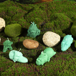 Animal Silicone Candle Mold Platypus Crocodile Rhinoceros Dragon Shaped Soap Resin Plaster Clay Casting Mold for Home Decor Gift