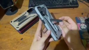 Casing Hp Untuk Infinix Note 11 Pro Case Phantom Armor Kickstand Robot Transformers Terbaru