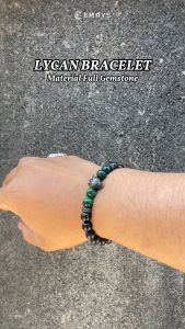 Emrys LYCAN Bracelet Real Stone Gelang Batu Pria Wanita